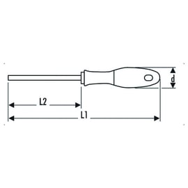 Tournevis Phillips® avec manche bimatière