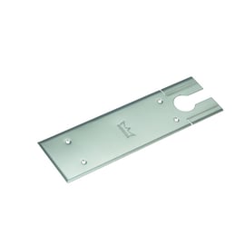 Plaque de recouvrement pour pivot de sol BTS 80 inox brossé