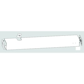 Capot standard pour ouvre-porte automatique ED 100 et ED 250 argent