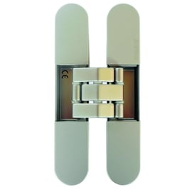 Charnière invisible KUBI7 K7080 chromé satiné