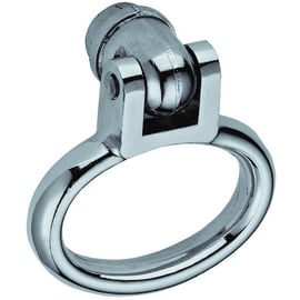 Boucle double chromée 142 portée carré 7 x 70 mm