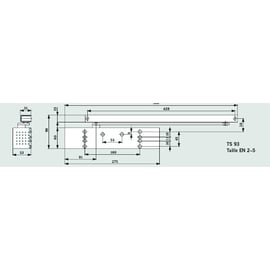 Ferme-porte TS 93 B BC+DC Contur corps seul