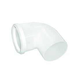 Coude chaudière condensation PPTL - Diamètre : 80 mm - Angle : 87 °