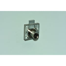 Serrure de meuble 40 x 40 mm pour cylindre interchangeable