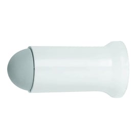 Butoir de plinthe plastique blanc longueur 70 mm