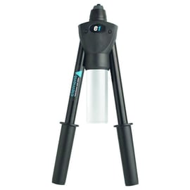 Pince à rivet à levier premium E2 - 4,8-6,4 mm avec 2 nez de pose