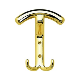 Patère 2 crochets zamak