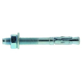 Goujon d'ancrage FIX S avec écrou et rondelle Zinc Diamètre 6 mm électrogalvanisé