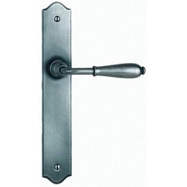 Ensemble rustique sur grande plaque NEVERS fer patiné