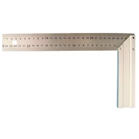 Équerre de menuisier standard en aluminium lame inox 300 mm