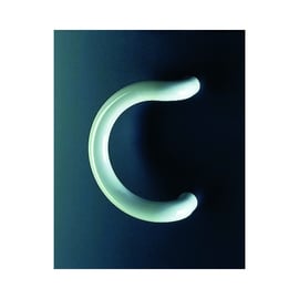 Poignée de tirage nylon STG84 filetée percée gris Manhattan