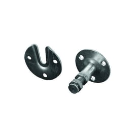 Support de rampe droit réglable à visser acier zingué