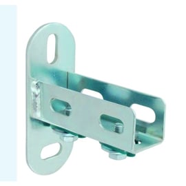 Support mural pour rail - 100 mm - 123x50