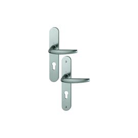 Ensemble sur grande plaque ATLANTA inox F9