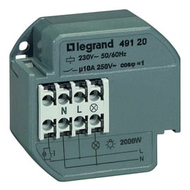 Télérupteur unipolaire - 10AX - 250 V - 50-60HZ