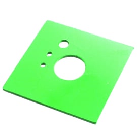 Plaque de forage acier 1"1/2