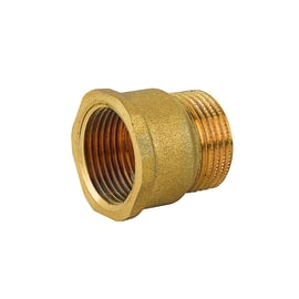 Raccord droit m/f laiton à visser - 3/4"