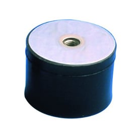 Butée cylindrique RADIAFLEX fixation à 2 trous taraudés - D.30 mm - Charge de pression maximale : 700 N - 520517