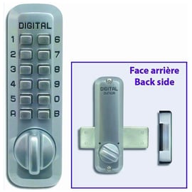 Verrou à code mécanique 4200 en applique