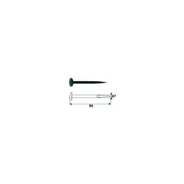 Clou à bonnet cataphorèse noir diamètre 7 mm longueur 95 mm