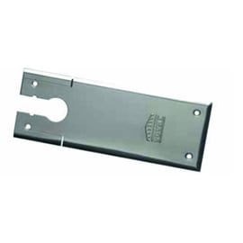 Plaque de recouvrement pour pivot de sol JANUS+ et MINOS + inox poli