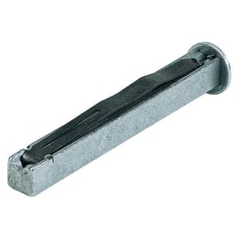 Tige carrée à bouchon à lamelle 7 x 80 mm