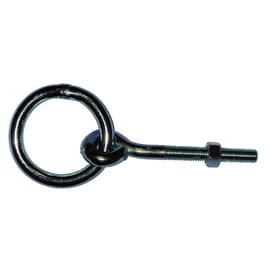 Anneau d'écurie à écrou M10 acier zingué diamètre 10 mm
