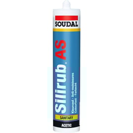 Mastic silicone sanitaire SILIRUB AS