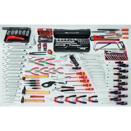 Composition de 184 outils pour la mécanique générale CM.140A