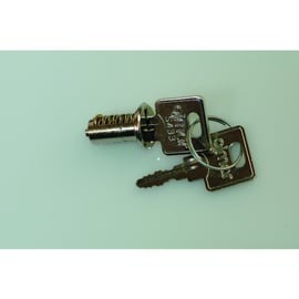 Cylindre interchangeable à  6 paillettes pour serrure de meuble varié