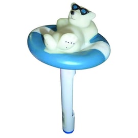 Thermomètre piscine ours blanc