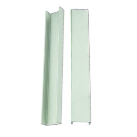 Profil aluminium en U pour tablette de 19 mm