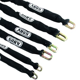 Chaîne antivol acier cémenté gainée textile