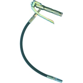 Poignée de graissage avec embout flexible et agrafe