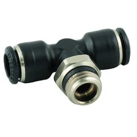 Raccord instantané Té orientable à piquage mâle central 55211