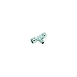 Raccord à compression Té égal femelle - centre mâle 4040