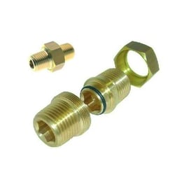 Mamelou double 3 pièces 2060 - laiton nickelé - 1/2