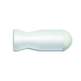 Butoir de plinthe plastique blanc longueur 70 mm