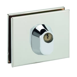 Serrure basse 1358 pour porte en verre