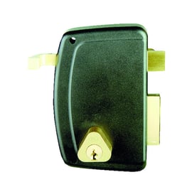 Serrure en applique verticale à tirage MATCH à cylindre rond