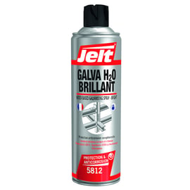 Revêtement galvanisant GALVA H2O brillant - aérosol - 650 ml brut / 500 ml net