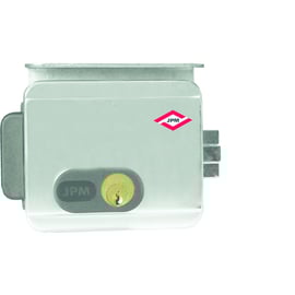 Serrure électrique en applique réversible 700511-01-1A  à cylindre double