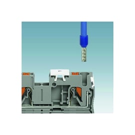 Bloc de jonction série PT - Push-in - 1 étage - 2,5 mm² - gris - PT 2,5