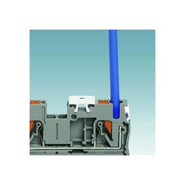 Bloc de jonction série PT - Push-in - 1 étage - 2,5 mm² - gris - PT 2,5