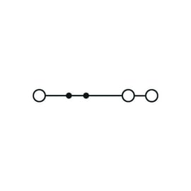 Bloc de jonction série PT-TWIN - Push-in - 1 étage - 2,5 mm² - gris - PT 2,5-TWIN