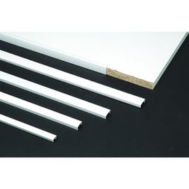 Profil de chant PVC blanc pour habillage de panneau