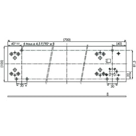 Serrure de chaufferie 271 Sécurichauffe à cylindre rond