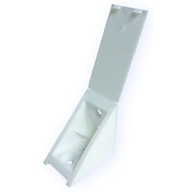 Taquet d'assemblage SYSTEMTAC 103 + haut 3 trous 24 x 33 x 33 mm blanc sachet de 50 pièces