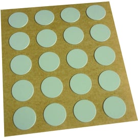 Cache vis adhésif diamètre 12 mm sachet de 100 pièces gris