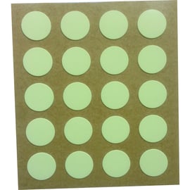 Cache vis adhésif diamètre 12 mm sachet de 100 pièces ivoire